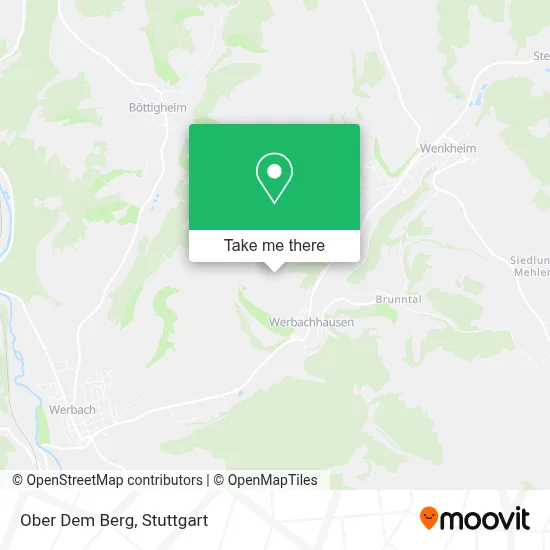 Ober Dem Berg map