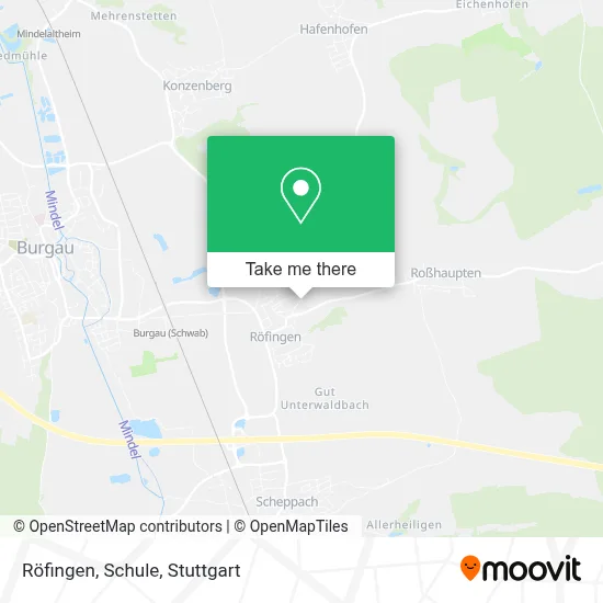 Röfingen, Schule map