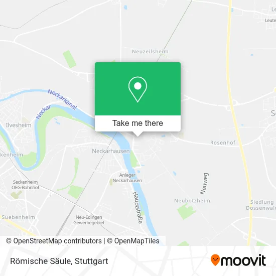 Römische Säule map