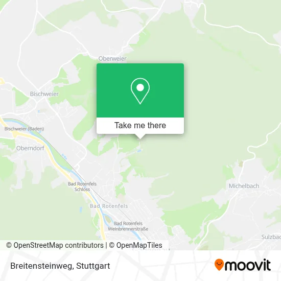 Breitensteinweg map
