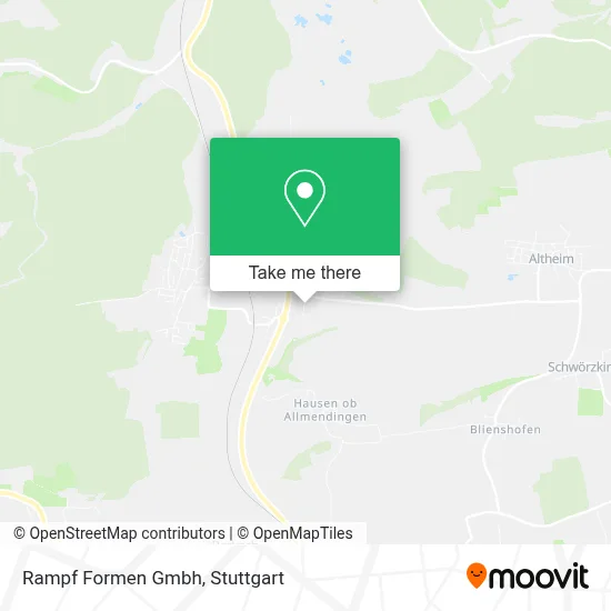 Rampf Formen Gmbh map