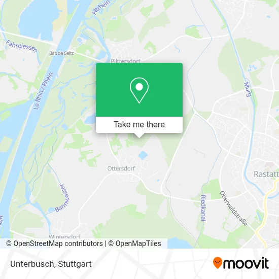 Unterbusch map