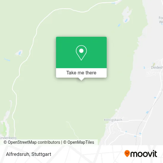 Alfredsruh map
