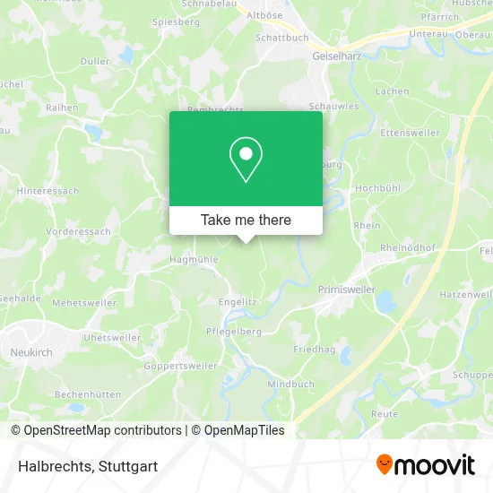 Halbrechts map