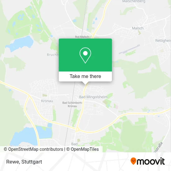 Rewe map
