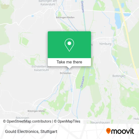 Gould Electronics map