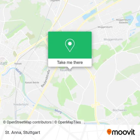 St. Anna map
