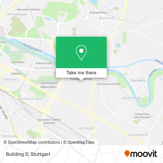 Building D map