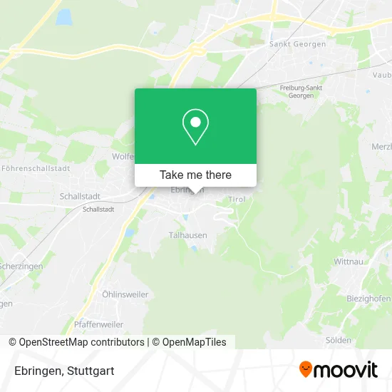 Ebringen map