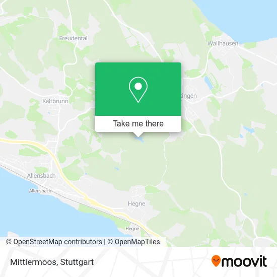 Mittlermoos map