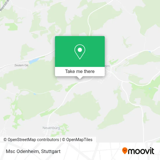 Msc Odenheim map