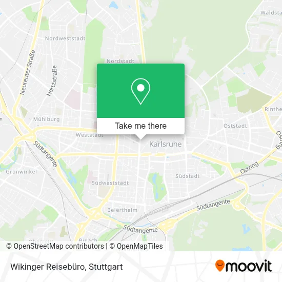 Wikinger Reisebüro map