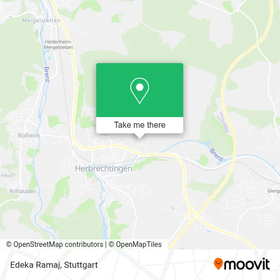 Edeka Ramaj map