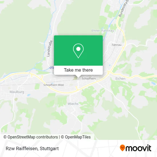 Rzw Raiffeisen map
