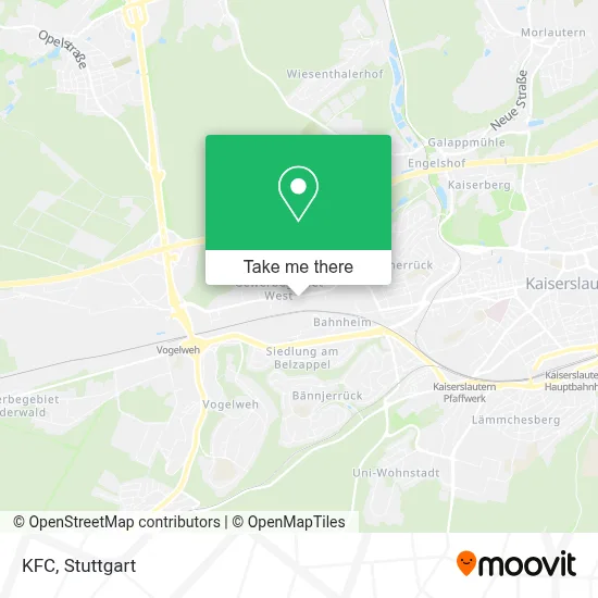 Kfc map