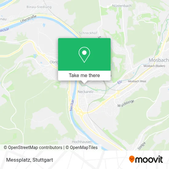 Messplatz map