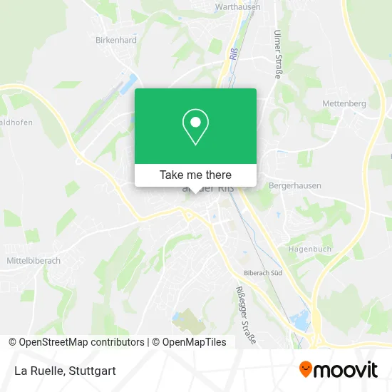 La Ruelle map