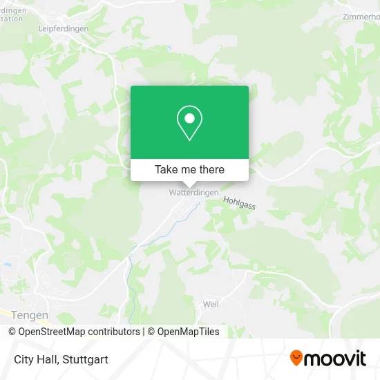 Rathaus map
