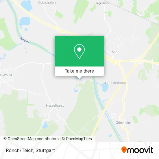 Rönch/Teich map