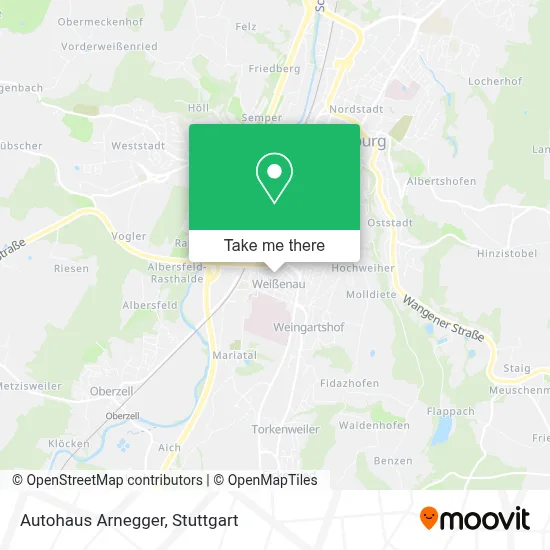Autohaus Arnegger map