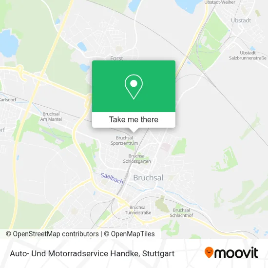 Auto- Und Motorradservice Handke map