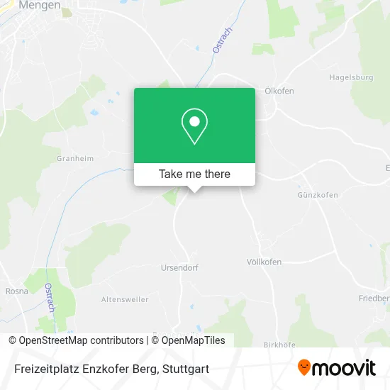 Freizeitplatz Enzkofer Berg map