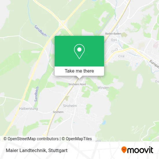 Maier Landtechnik map
