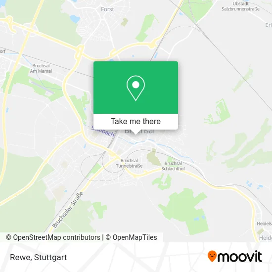 Rewe map