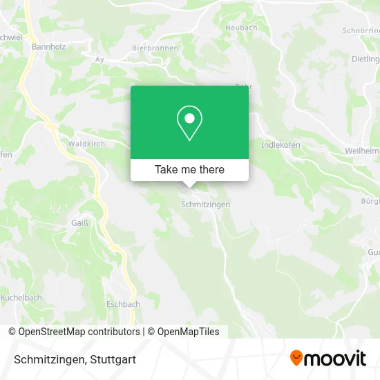 Schmitzingen map