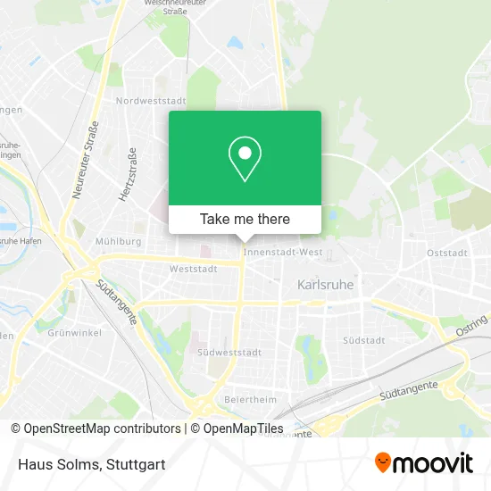 Haus Solms map