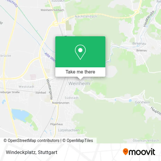 Windeckplatz map