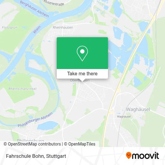 Fahrschule Bohn map