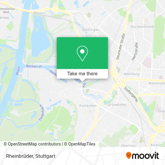 Rheinbrüder map