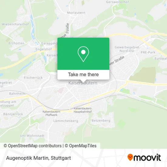 Augenoptik Martin map
