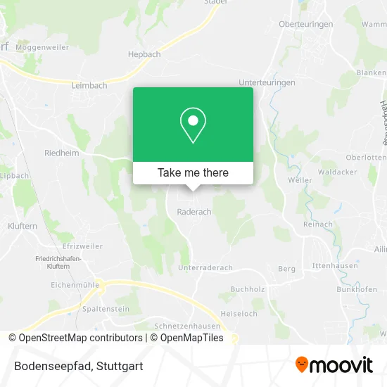 Bodenseepfad map