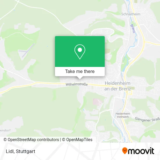 Lidl map