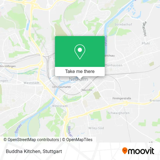 Buddha Kitchen map