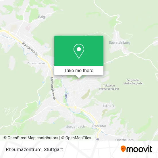 Rheumazentrum map