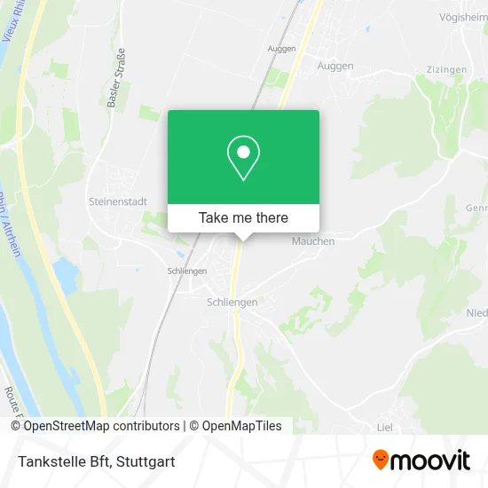 Tankstelle Bft map