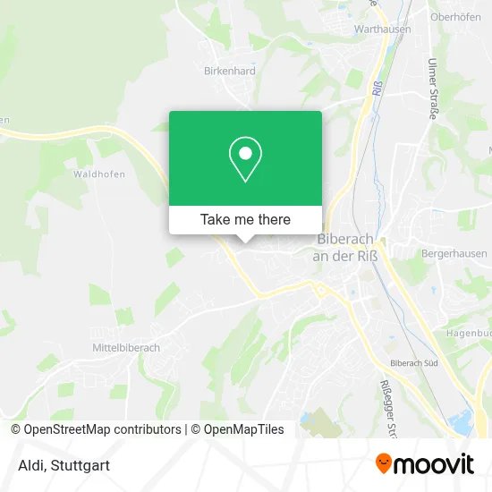 Aldi map