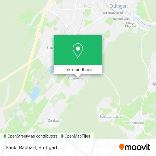Sankt Raphael map
