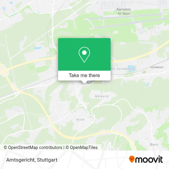 Amtsgericht map