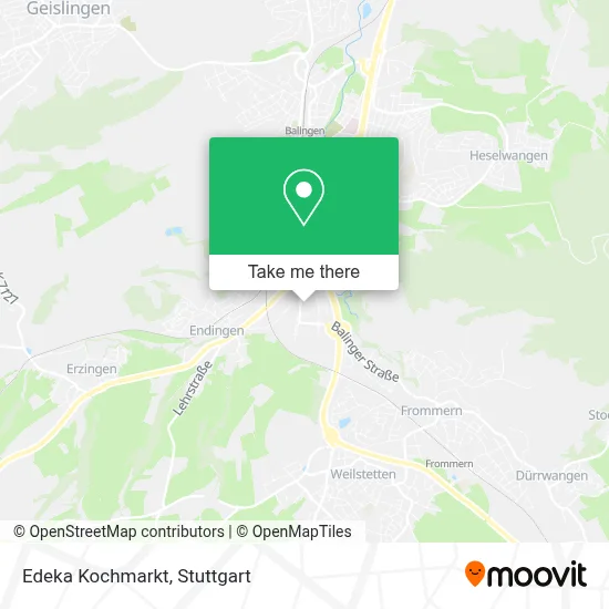 Edeka Kochmarkt map