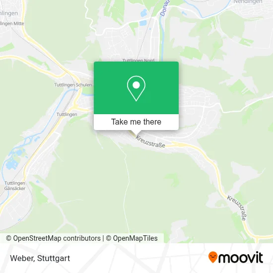 Weber map