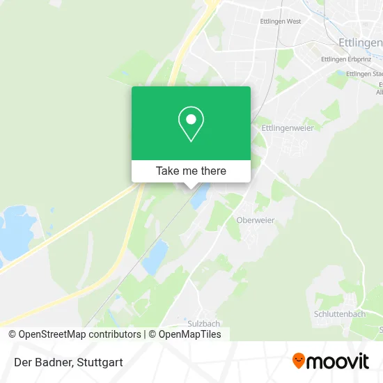 Der Badner map
