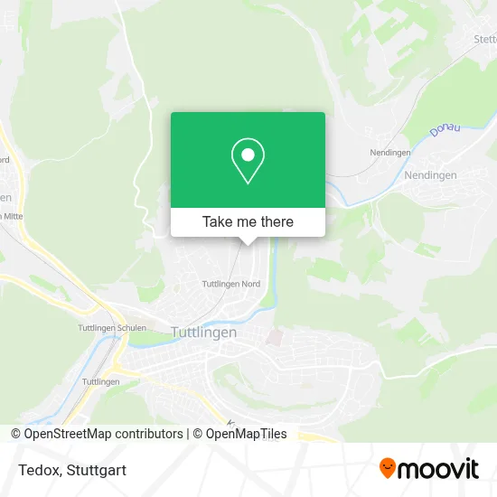 Tedox map