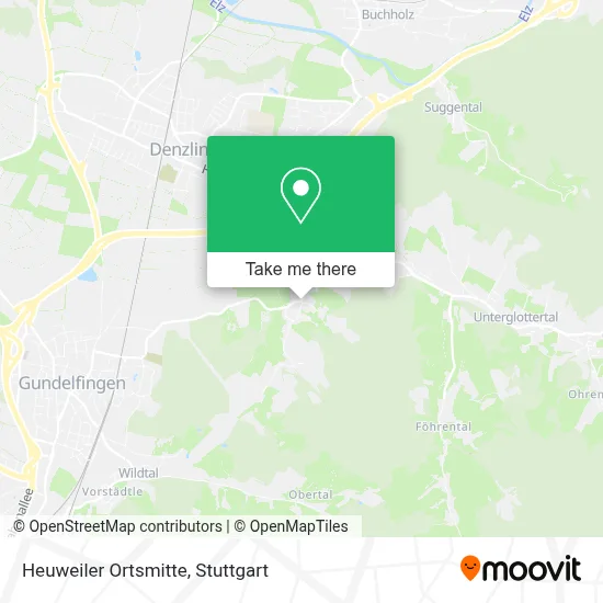 Heuweiler Ortsmitte map