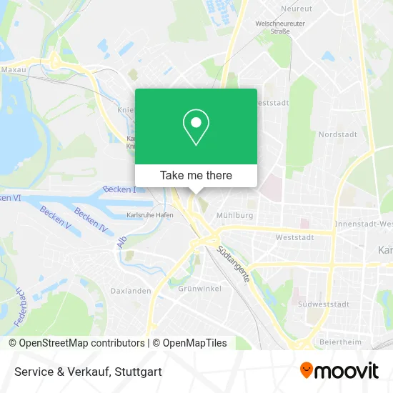 Service & Verkauf map