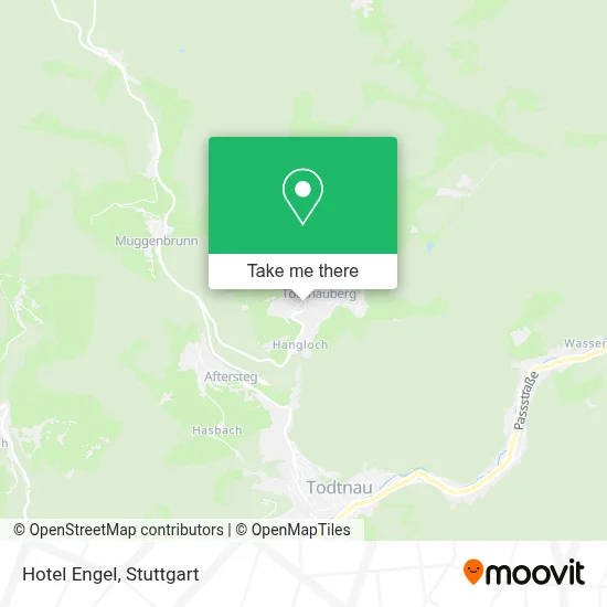Hotel Engel map