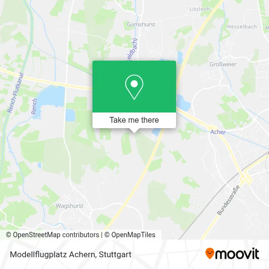 Modellflugplatz Achern map